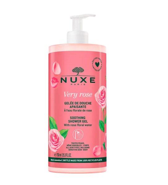 Nuxe Nyugtató tusfürdő Very Rose (Soothing Shower Gel) 750 ml