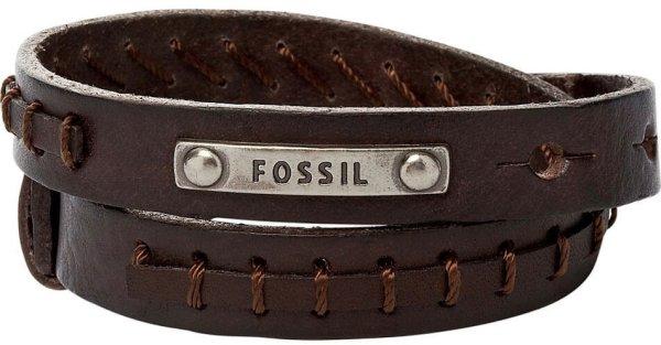Fossil Férfi bőr karkötő JF87354040
