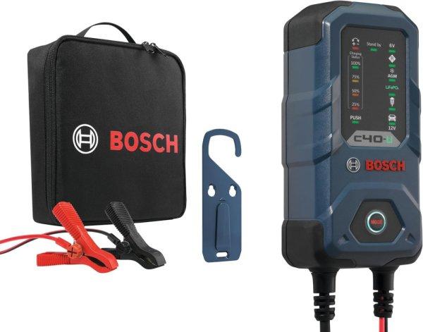 Bosch C40-Li autós akkumulátortöltő, 5 amper, csepegtető funkcióval - 6/12
V lítium-ion, ólom-savas, EFB, GEL és AGM akkumulátorokhoz