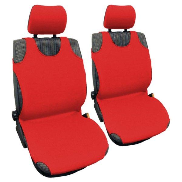 2DB-os Trikó üléshuzat - Vékony anyag - piros