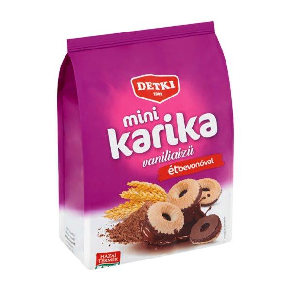 Detki Mini Karika vaníliaízű teasütemény ét 150g /12/ ZACSKÓS