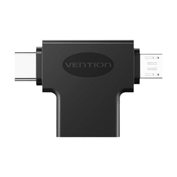USB-C és Micro USB OTG Adapter Vention CDIB0
