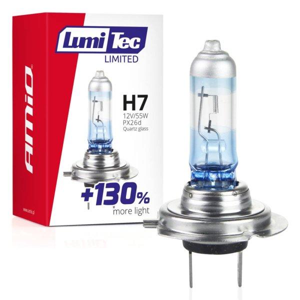 Amio Lumitec Limited + 130% Halogén Izzó H7 12V 55W