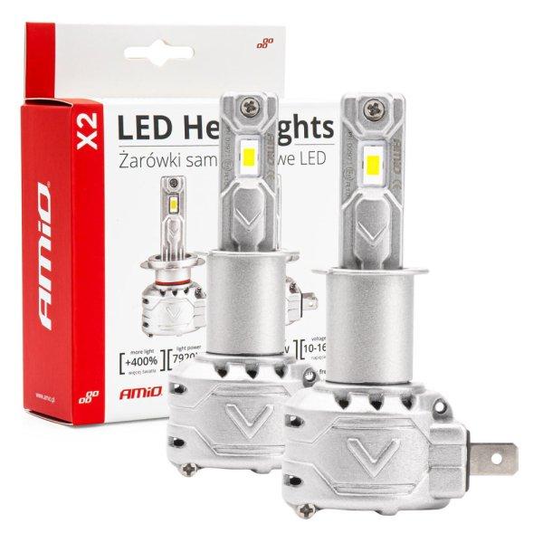 Amio LED fényszórók X2 Series H3 12V 2db