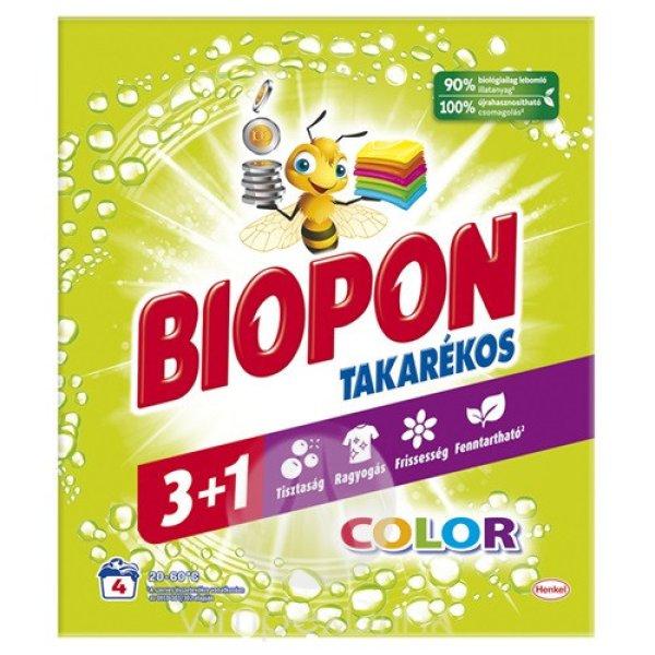 Biopon mosópor 240g Color 4mosás