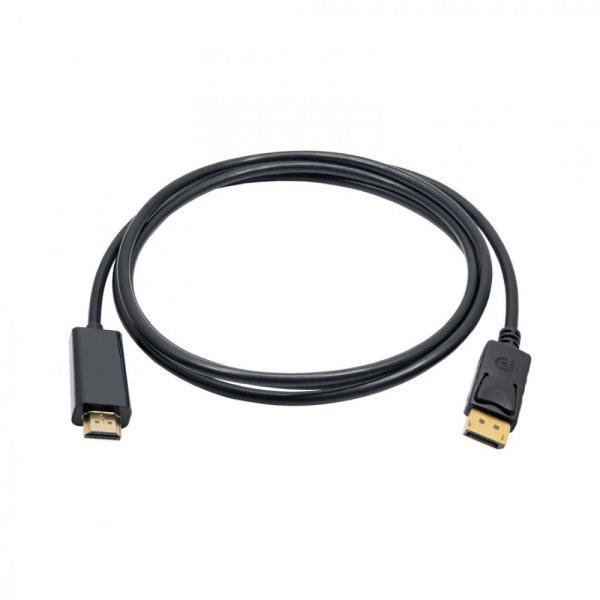 Akyga AK-AV-05 HDMI / DisplayPort cable 1,8m Black