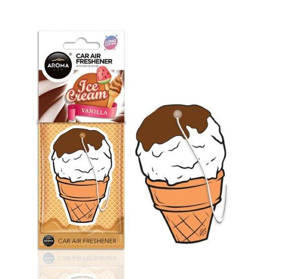 Aroma Car, Sweets Lapillatosító, Ice Cream Brown Vanilla