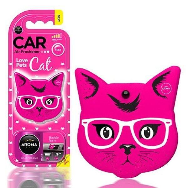 Aroma Car, Illatosító, Macska, Pink Blossom