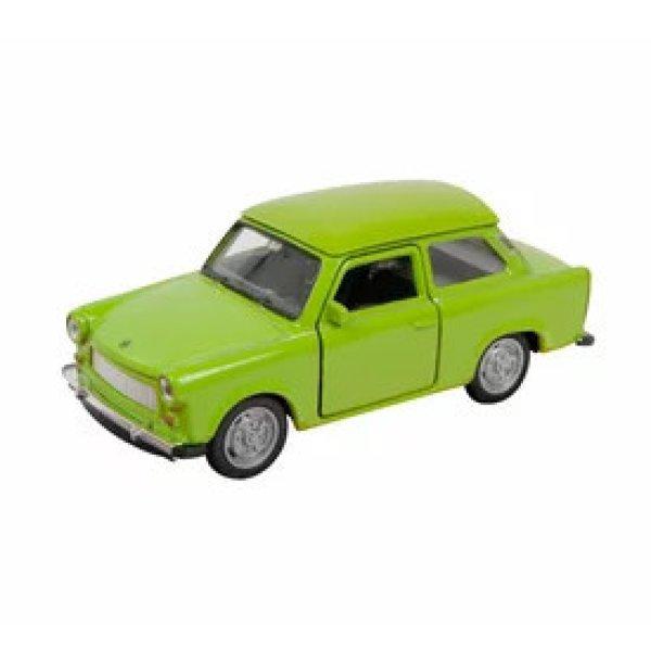 Fémautó Trabant 4,75/601 világos kék/ szürke hátrahúzható