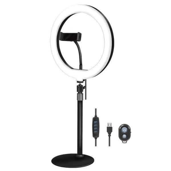 Logilink 25cm LED Ring Light with Lighting Controls and Remote Control