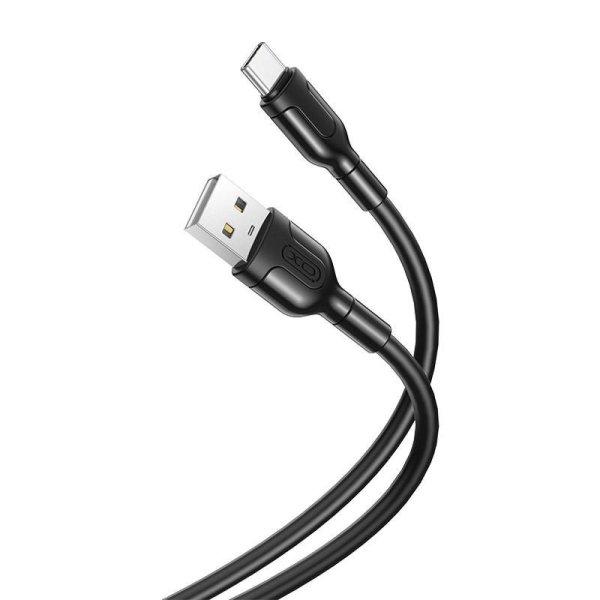 XO kábel USB to USB-C 2.1A (fekete)