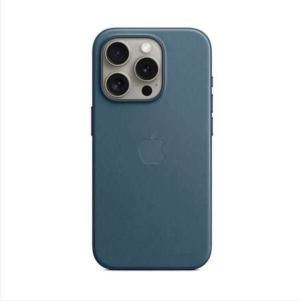 Apple iPhone 15 Pro FineWoven Case tok MagSafe-vel - Pacific Kék