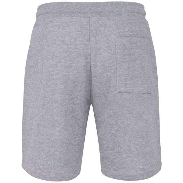 Férfi bermuda organikus pamutból, Kariban KA757, Oxford Grey-XS