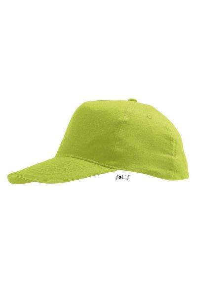 Gyerek SUNNY KIDS tépőzáras baseball sapka, 5 paneles, SOL'S SO88111,
Apple Green-U