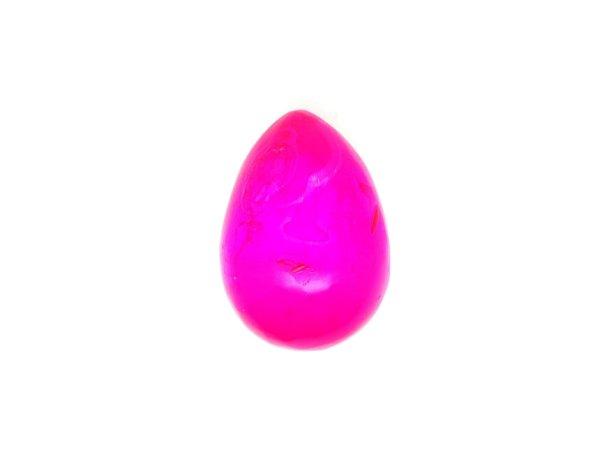 Szelenit tojás pink szinezett 4x7cm
