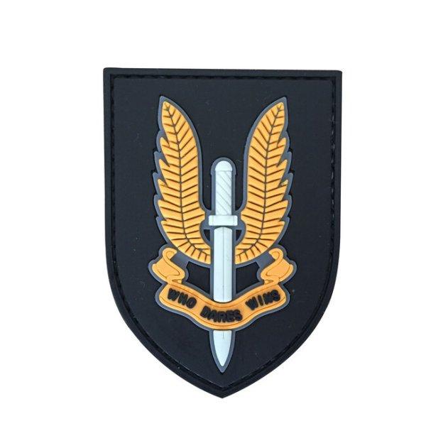 WARAGOD FELVARRÓ Special Air Service SAS,Who Dares Win PVC Patch Yellow