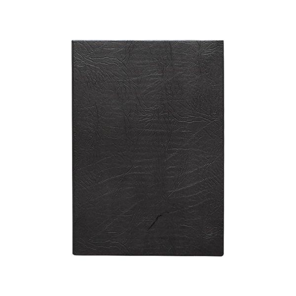 Beírókönyv A4, 200lap fekete PVC borító, Bluering® kockás
