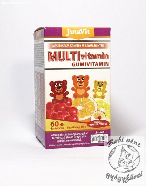 JutaVit Multivitamin gumivitamin, 60 db