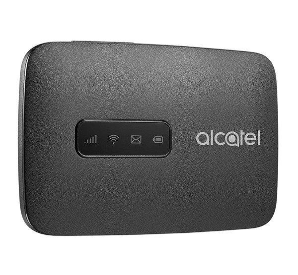 ALCATEL LINKZONE MW45V 4G Mobile WiFi hordozható router (HOTSPOT, 150 Mbps,
SIM+microUSB aljzat) FEKETE