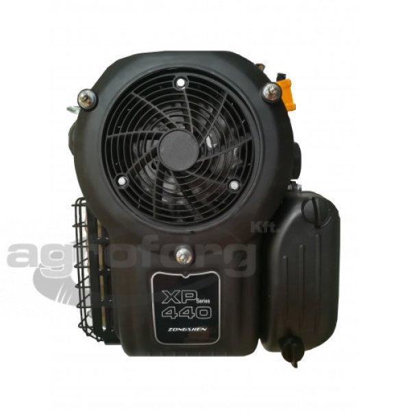 Motor függőleges tengelyű Zongshen XP440 439 cm3, 9.5 kw, 25.4 mm x 80 mm,
olajszűrős