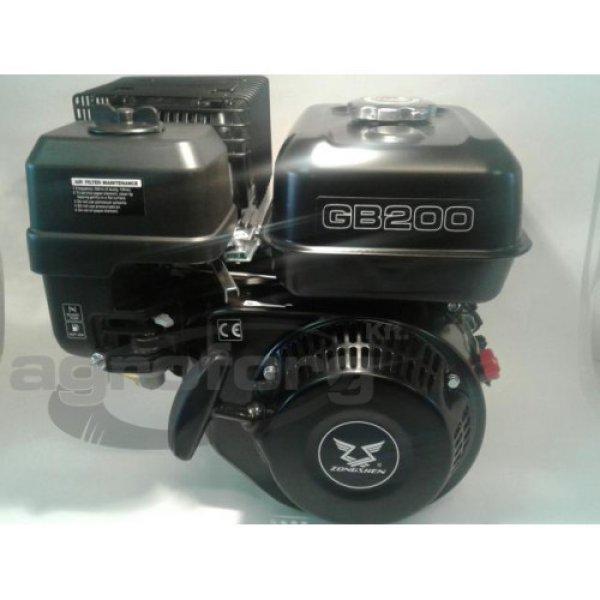 Motor vízszintes tengelyű Zongshen GB200 208 cm3, 4.1 kw, benzines, 20 mm x 60
mm