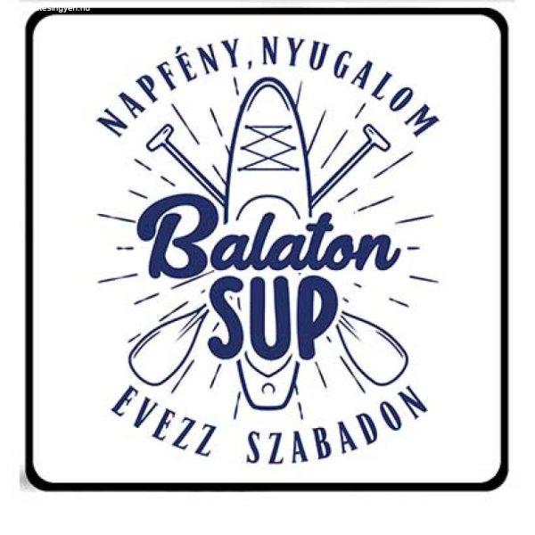 Balatonos hűtőmágnes, Balaton, SUP