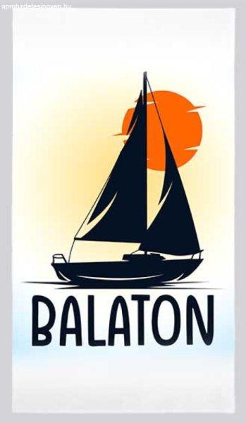 Balatonos törölköző, Balaton, vitorlás