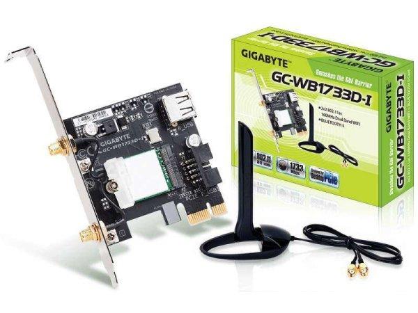 Gigabyte GC-WB1733D-I Dual Band WiFi & Bluetooth 5 PCI-E Bővítő kártya