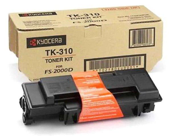 Kyocera TK-310 Eredeti Toner Fekete - FS-2000D/3900DN/4000DN (1T02F80EU0)
