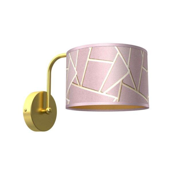 Milagro Ziggy mályva fali lámpa (MLP7583) 1 x E27