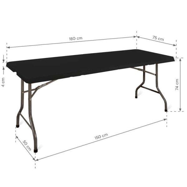 Összecsukható konferencia asztal, 183cm, 183cm, 25kg (E180-eventB)