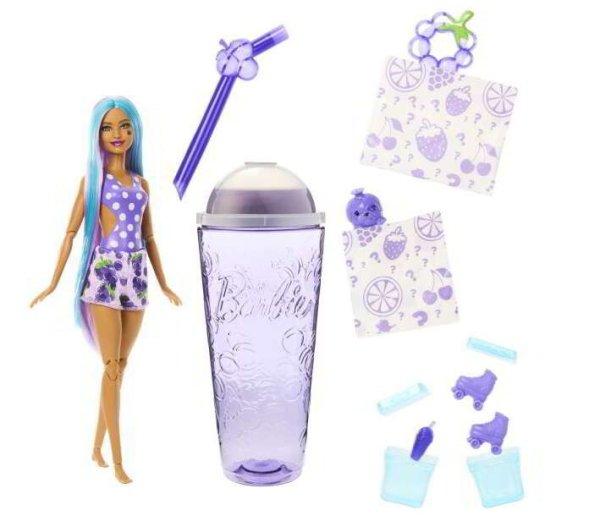 Mattel Barbie Slime Reveal: Kék hajú baba gyümölcsös szoknyában