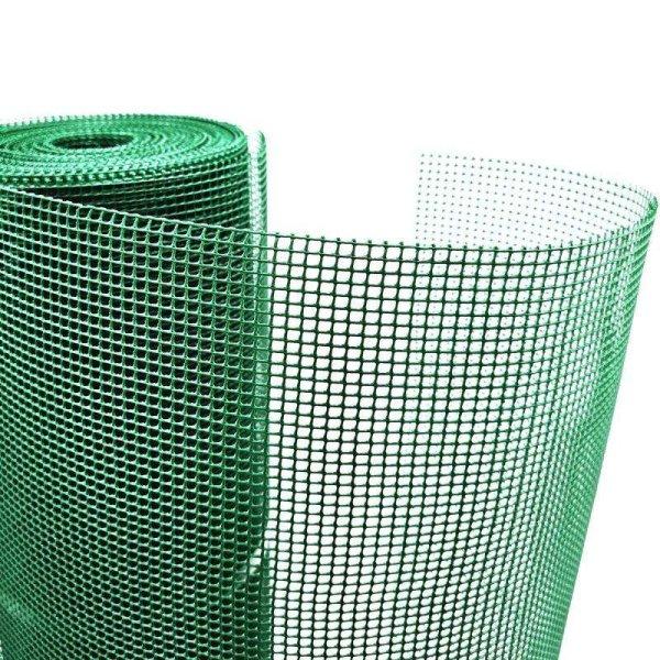 Műanyag Kerítésháló 1 X 25 m 5 X 5 mm Négyzetes Rács Méretű
Csirkeháló Zöld színben - Kerítésrács 300 g/m2 -