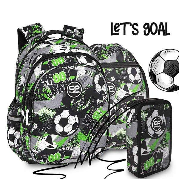 Coolpack focis iskolatáska szett JERRY - Let's Goal