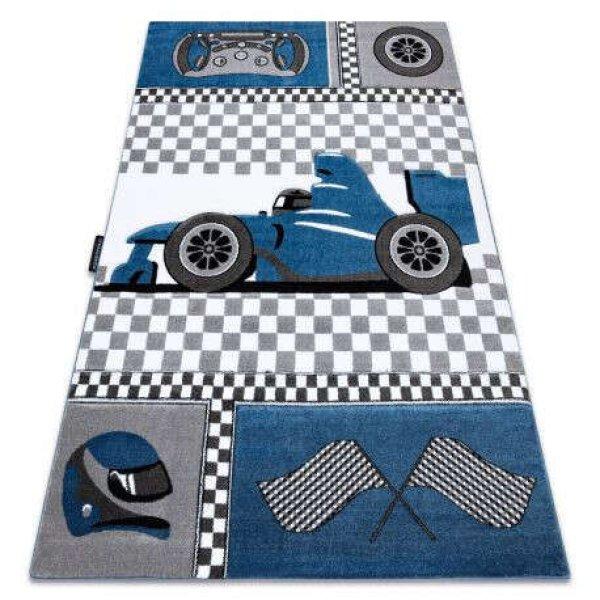PETIT szőnyeg RACE FORMULA 1 AUTÓ kék 180x270 cm