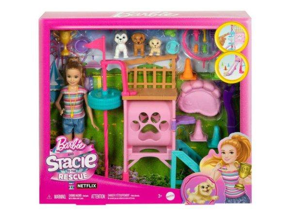 Barbie: Stacie to the Rescue - Kutyaiskola játékszett kiegészítokkel -
Mattel