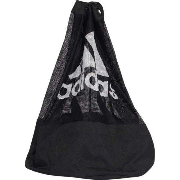 Adidas táska futballlabdákhoz, fekete, 12-14 labda befogadására alkalmas