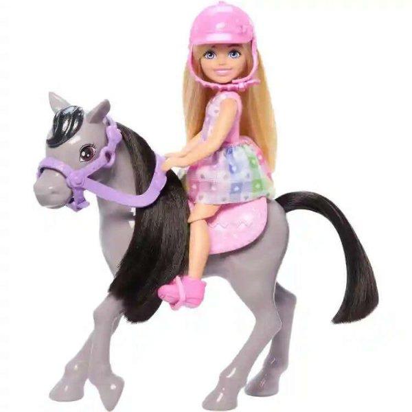 Mattel Barbie Chelsea baba pónival