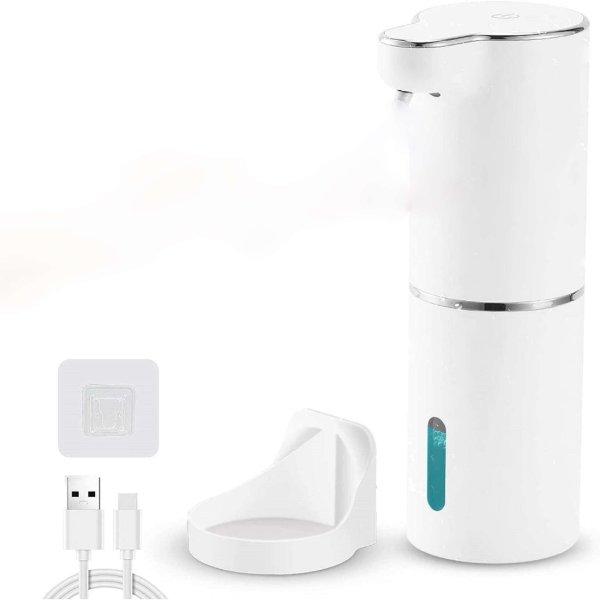 ENZIRO™ Foam folyékony szappan professzionális adagoló, 3 üzemmód,
mozgásérzékelő, vízálló, USB töltés, falra szerelhető, 300 ml, fehér