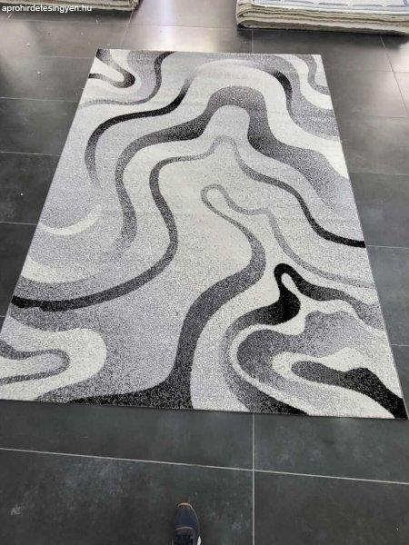 Den Nora 6036 Szürke 120x170cm Modern szőnyeg