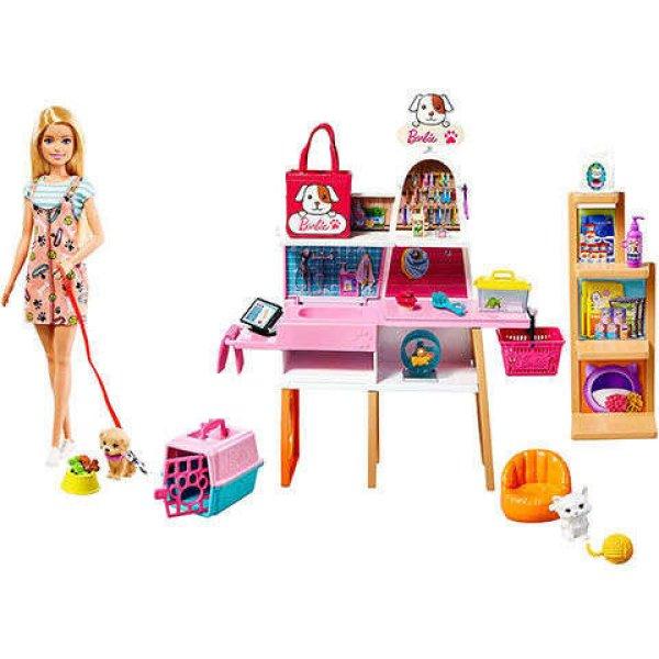 Mattel Barbie kisállat bolt készlet