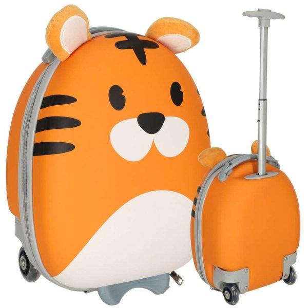 Gyermek bőrönd kerekekkel tigris
