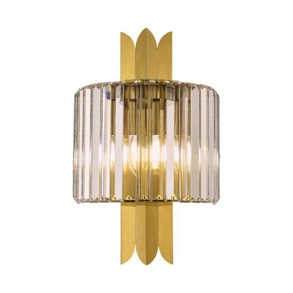 Prémium fém-kristály fali lámpa arany Milagro Margot Gold (ML0411) 2xE14