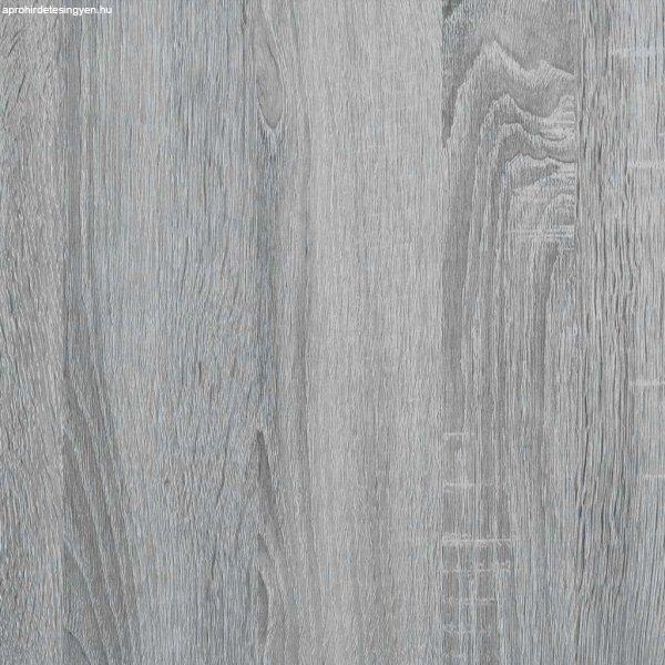 vidaXL szürke sonoma színű szerelt fa magasszekrény 60 x 35 x 180 cm