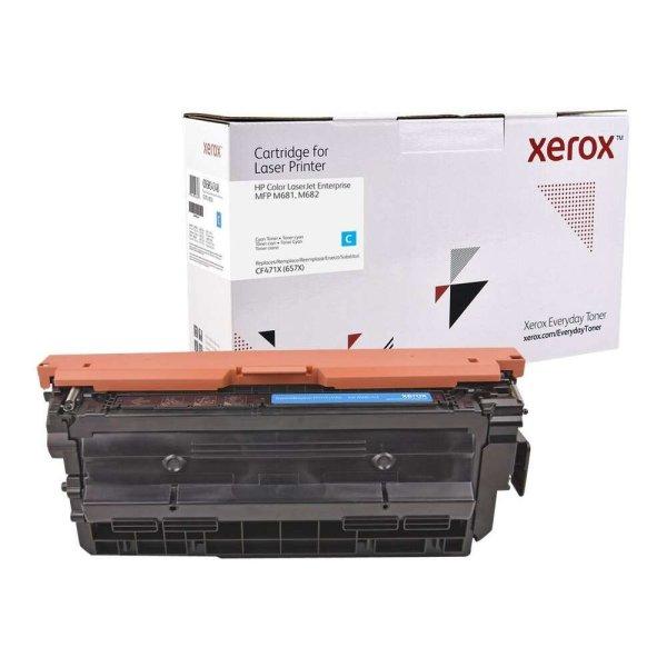 Xerox (HP 657X - CF471X) Toner Cián