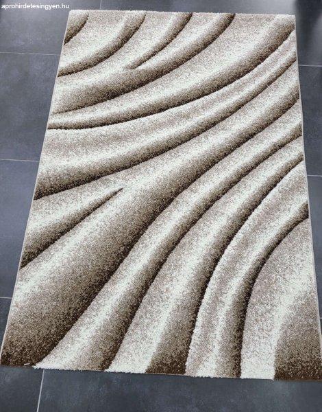 Den Nora 6033 bézs 160x220cm Modern szőnyeg