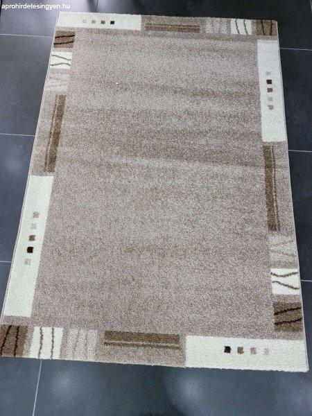 Den Nora 6037 bézs 160x220cm Modern szőnyeg