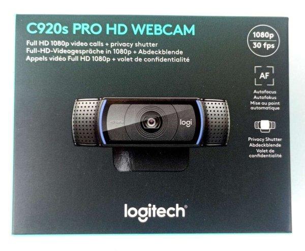 Logitech C920s PRO HD webkamera