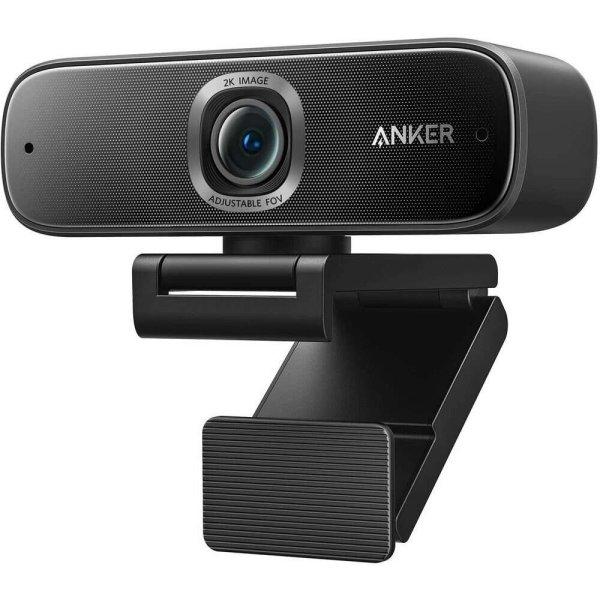 Kamera Web Anker PowerConf C302 Smart FullHD, 2K, Autofókusz, Zajszűrés, HDR,
30fps, Streaming, Corectie Low-Light, Negru