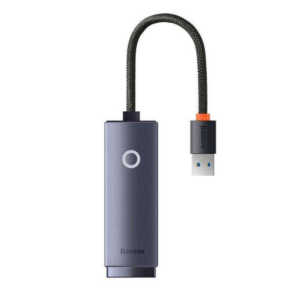 Baseus Lite, Hálózati kártya, USB adapter Gigabit Lan RJ45-höz, 100/1000Mb,
fehér